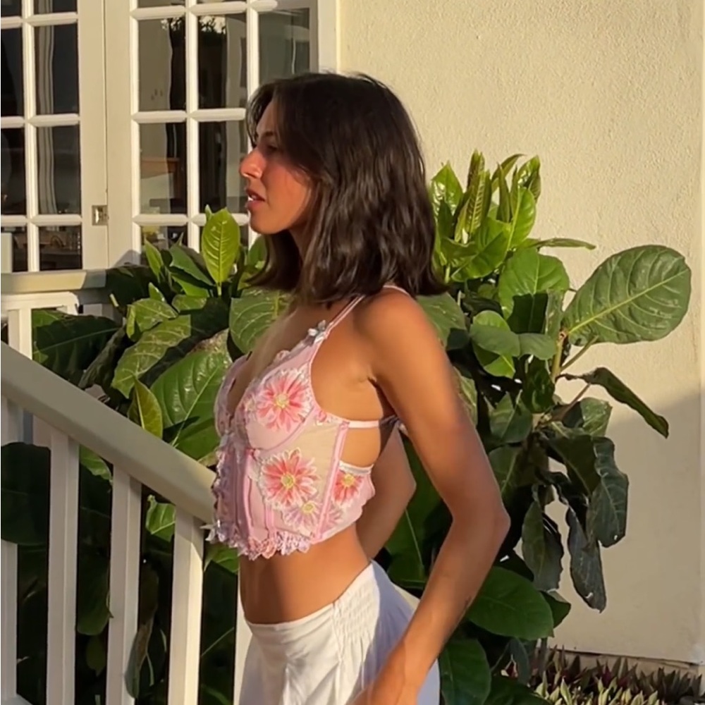 For Love & Lemons corset top